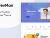 Devman – Persönliches Portfolio-WordPress-Vorlage