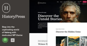 HistoryPress – WordPress-Vorlage für Geschichtsseiten und Enthusiasten