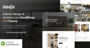 Inner – WordPress-Vorlage für Innenarchitektur und Architektur