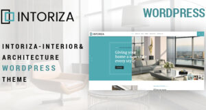 Intoriza – WordPress-Template für Innenarchitektur