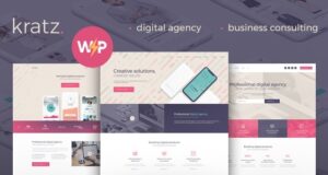 Kratz | Digitales Agenturmarketing und SEO-WordPress-Template