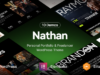 Nathan – Persönliches Lebenslauf-CV-Portfolio-WordPress-Template
