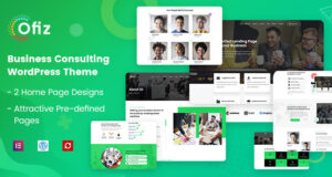 Ofiz – WordPress-Layout für Unternehmensberatung