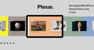 Plexar – Portfolio- und Agentur-WordPress-Layout
