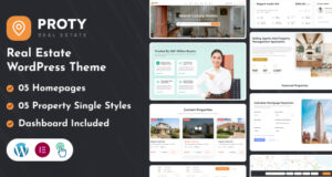 Proty – Immobilien-WordPress-Vorlage