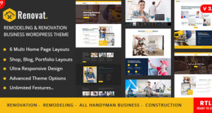 Renovat – Bau-WordPress-Vorlage