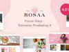 Rosaa Flower Shop – Elementor Prestashop Vorlage