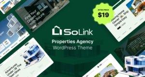 SoLink – WordPress-Template für Immobilienagenturen