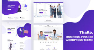 Thallo – WordPress-Vorlage für Beratung und Finanzen