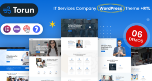 Torun – IT-Dienstleistungsunternehmen WordPress Vorlage + RTL