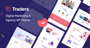 Traders – WordPress-Vorlage für digitales Marketing und Agenturen