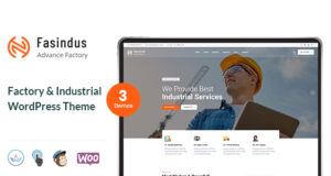 WordPress-Vorlage für Industrie und Fabrik