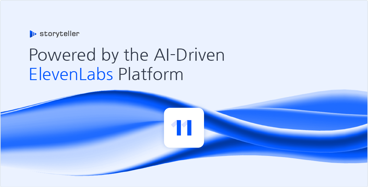 Unterstützt durch die KI-gesteuerte ElevenLabs-Plattform