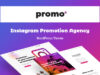 iPromo – WordPress-Layout für Instagram-Agenturen