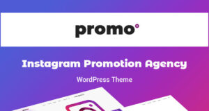 iPromo – WordPress-Layout für Instagram-Agenturen