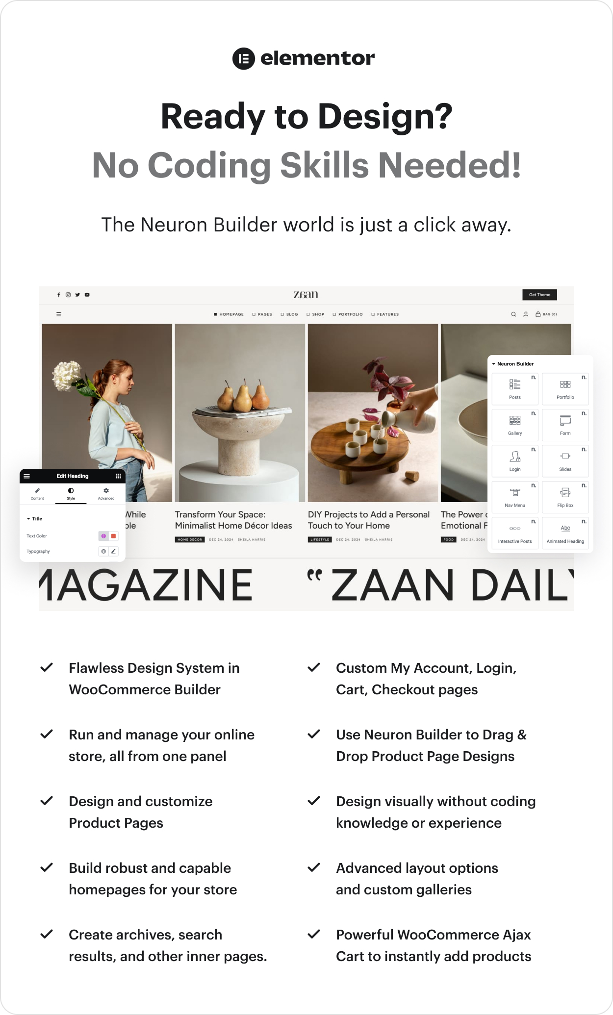 Zaan - Personal Lifestyle Blog and Magazine WordPress Theme
