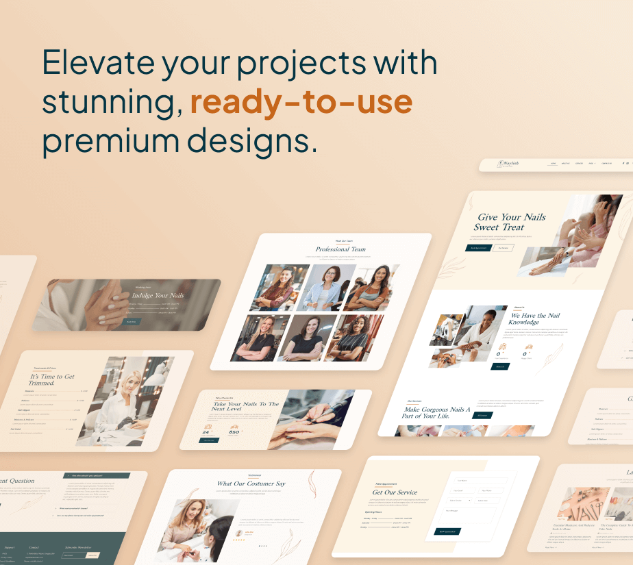 Naylish – Nagelstudio und Schönheitspflege FSE WordPress Theme – 6