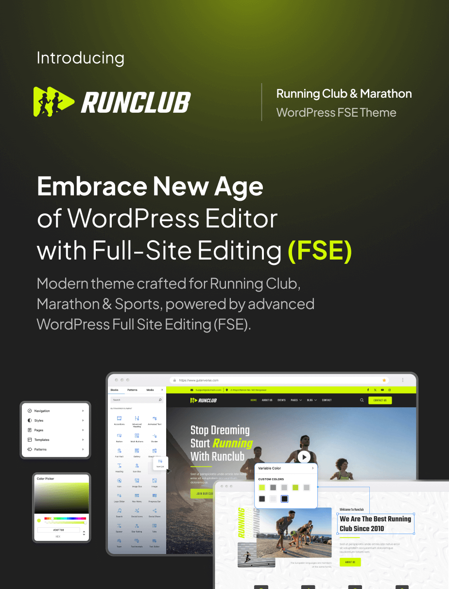 Runclub – Laufclub, Marathon & Sport FSE WordPress Theme – 3