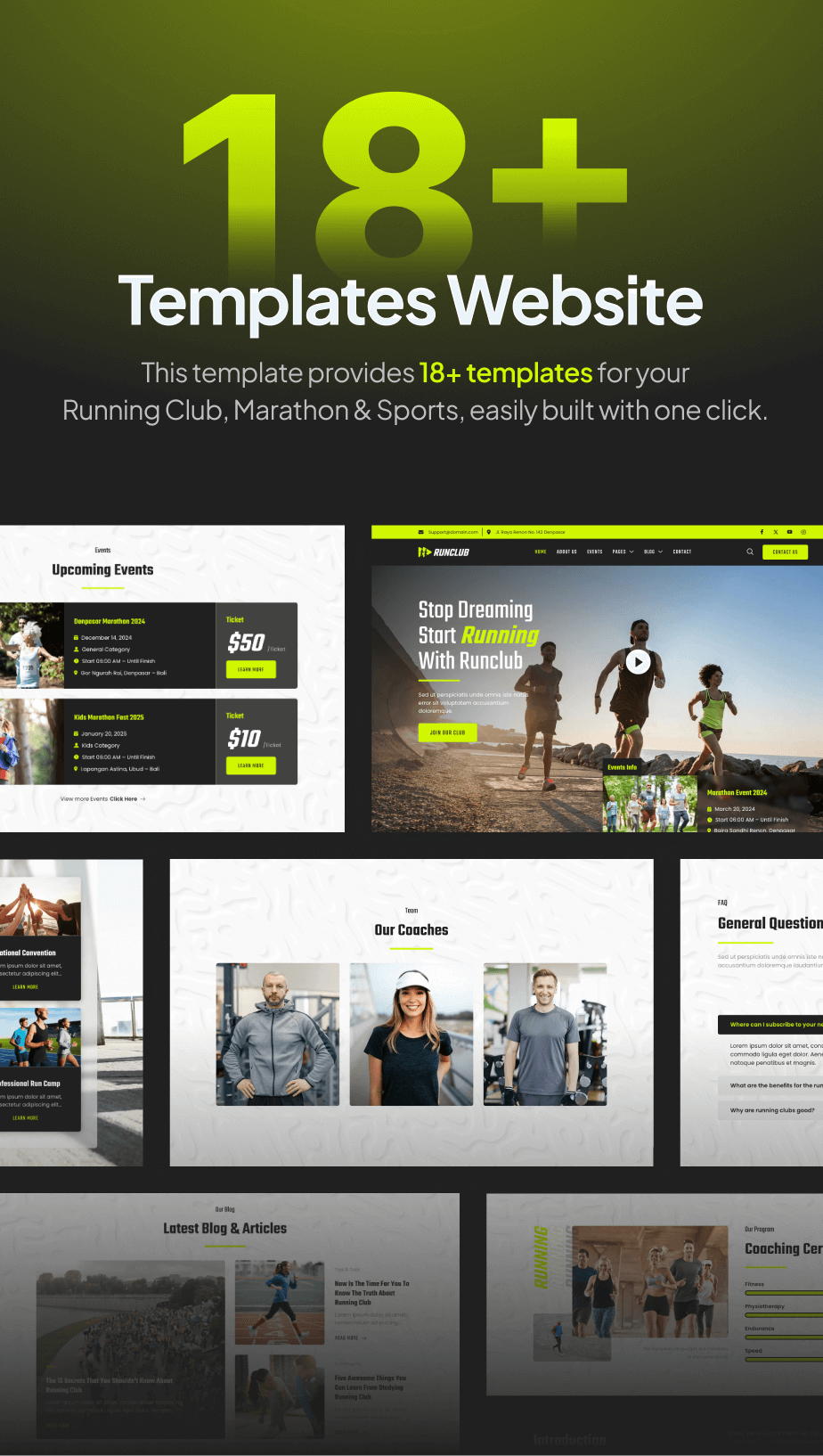 Runclub – Laufclub, Marathon & Sport FSE WordPress Theme – 4