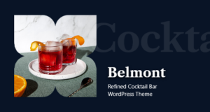 Belmont – Cocktailbar-WordPress-Vorlage