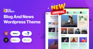 BlogXpress – Blog-News-WordPress-Vorlage