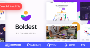 Boldest – WordPress-Template für Beratungs- und Marketingagenturen