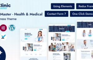 ClinicMaster – WordPress-Layout für Gesundheit und Medizin