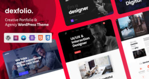 Dexfolio – Kreatives Portfolio & Agentur WordPress -Thema