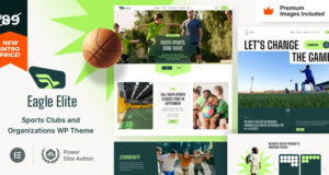 EagleElite – WordPress-Vorlage für Sportvereine