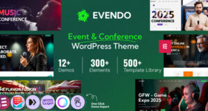 Evendo – WordPress-Layout für Veranstaltungen und Konferenzen