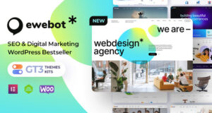Ewebot – WordPress-Vorlage für Marketing und SEO für digitale Agenturen