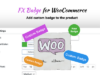 FX Badge – Benutzerdefinierte Badges-Verwaltung für WooCommerce