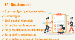 Fat Questionnaire – WordPress-Plugin-Lösung für Umfragen oder Quiz