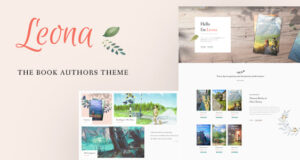 Leona – WordPress -Thema für Buchautoren und Autoren