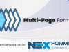 Mehrseitige Formulare für NEX-Formulare