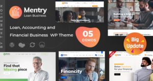 Mentry – WordPress-Vorlage für Kredite und Finanzen