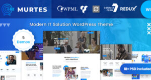 Murtes – WordPress-Layout für IT-Lösungsdienste