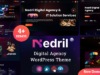 Nedril – WordPress-Layout für Kreativagentur und Portfolio