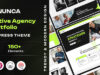 Nunca – WordPress-Vorlage für Kreativagentur und Portfolio