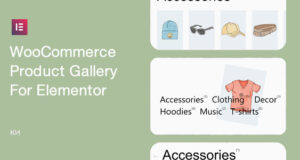 Produktgalerie-Menü für WooCommerce mit Elementor