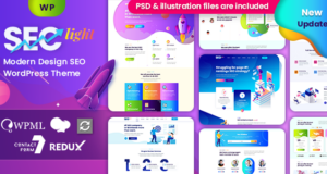 Seclight – SEO- und digitales Marketing-WordPress-Layout