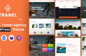 Tranel – WordPress-Template für Reise- und Reisebüros