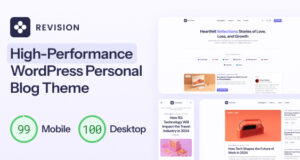 Überarbeitung – Optimiertes persönliches Blog-WordPress-Vorlage