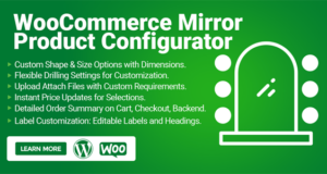 WooCommerce Mirror-Produktkonfigurator