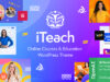 iTeach – WordPress-Vorlage für Online-Kurse und Bildung