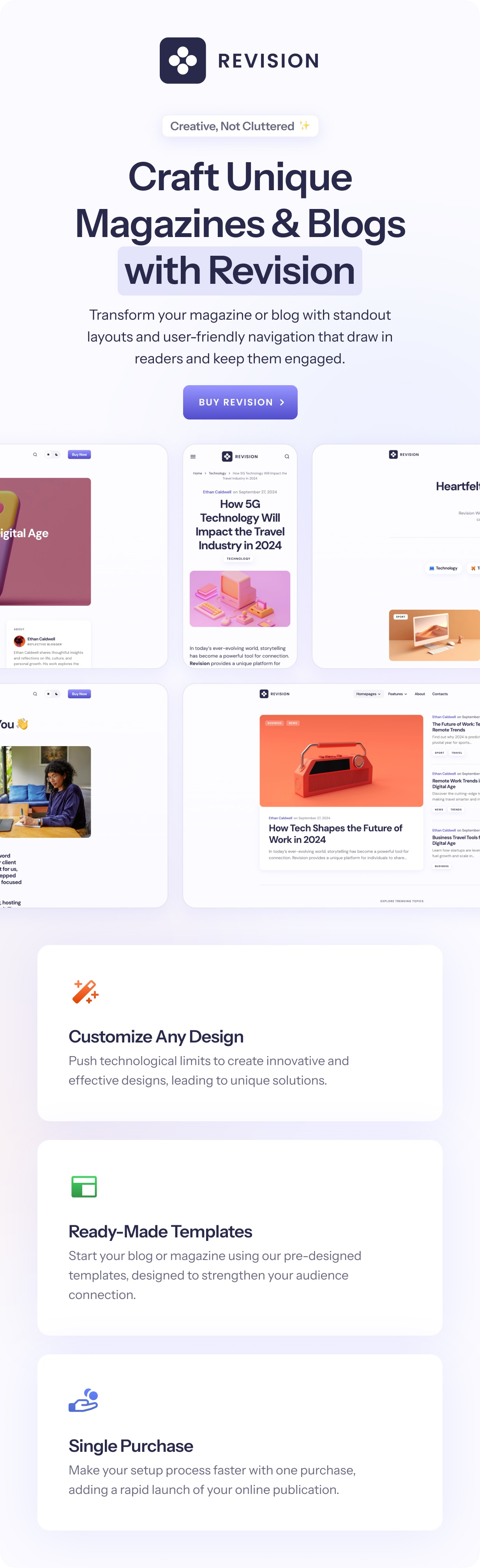 Überarbeitung – Optimiertes persönliches Blog-WordPress-Theme – 2