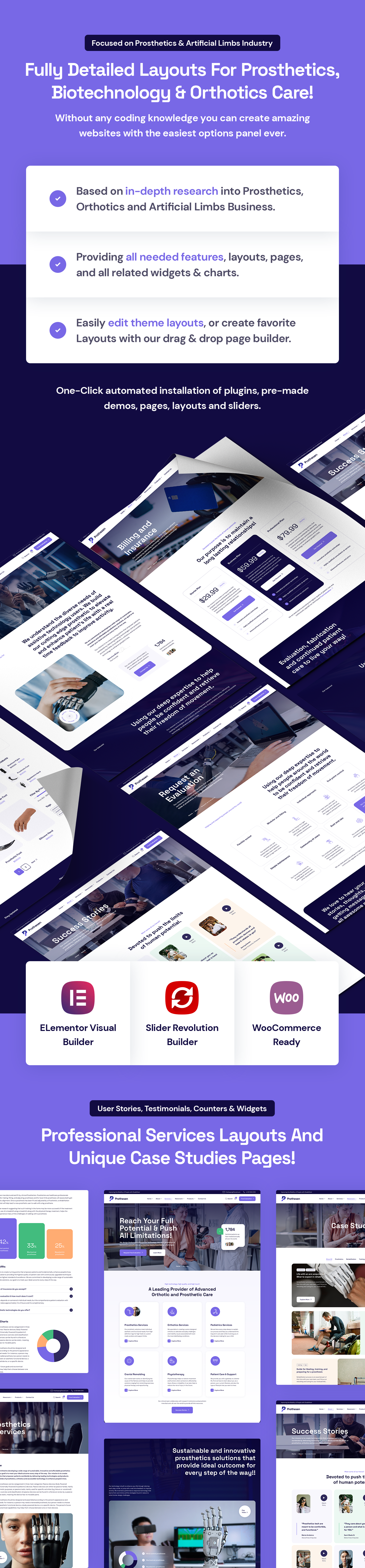 Prothesen – WordPress-Theme für Prothetik und Orthesenpflege – 6