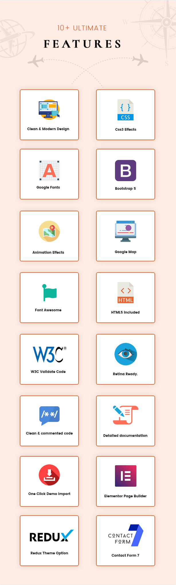 Tranel – WordPress-Theme für Reise- und Reisebüros – 4