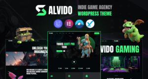 Alvido - Indie -Spielagentur WordPress -Thema