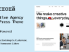 Aurrora - Kreativagentur WordPress -Thema